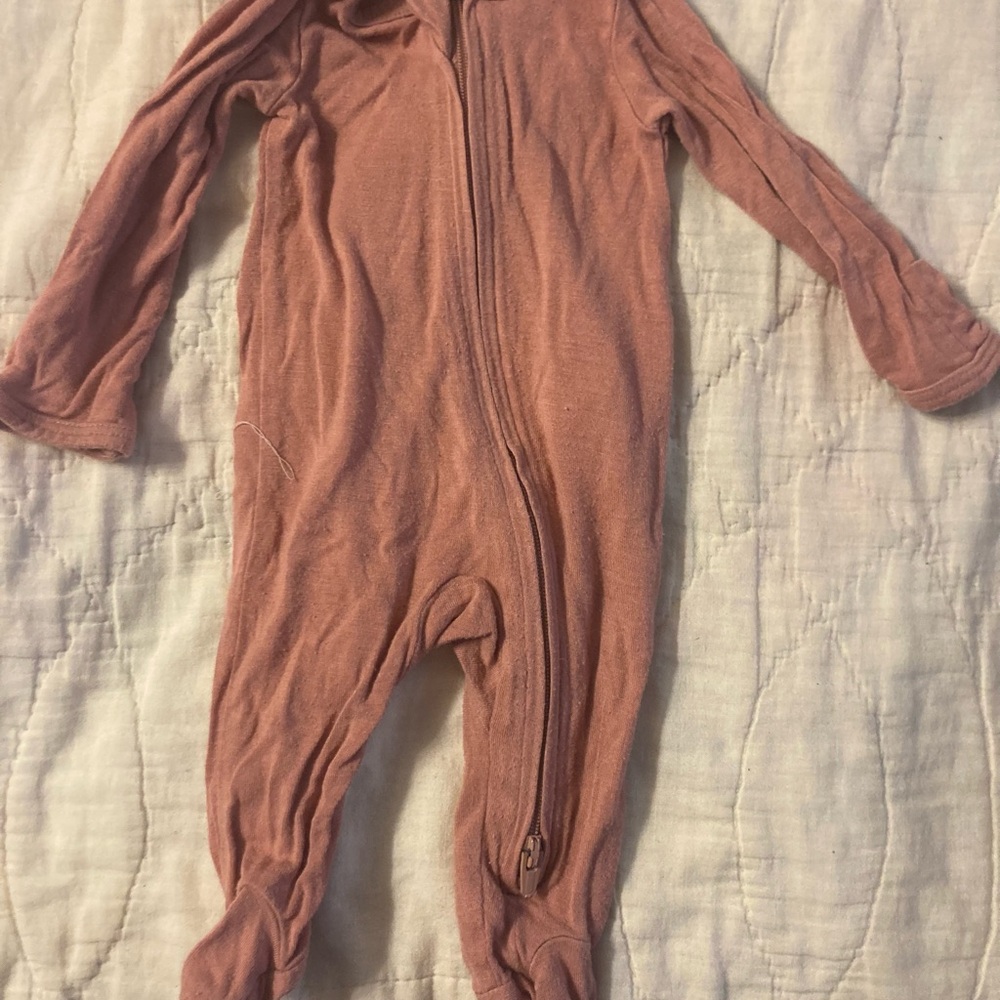 10/$20 sale! Carter's Soft Pink Kids Footie Pajamas